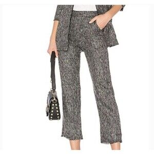 House of Harlow 1960 x REVOLVE Size Small Black White Finley Pants Straight Leg